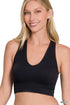 SEAMLESS RIBBED CROP